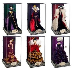 NIB Disney Villain Designer Collection Dolls